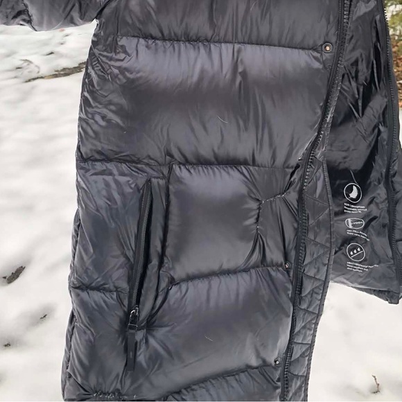 Aritzia Super Puff Long Puffer Coat - Black - Picture 3 of 10